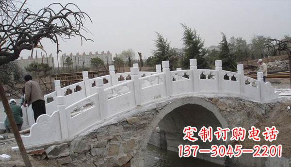 大同园林汉白玉大桥栏板景观石雕