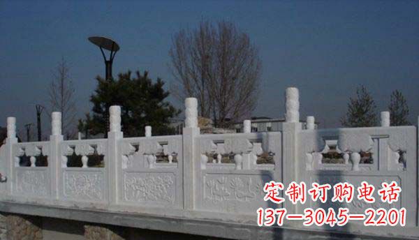 大同园林汉白玉栏板景观石雕