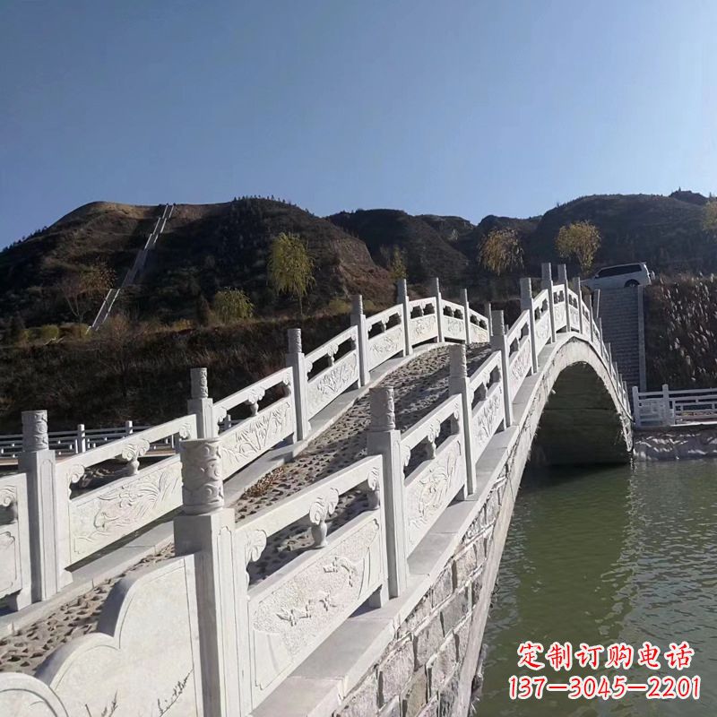 大同园林景点石雕桥栏板