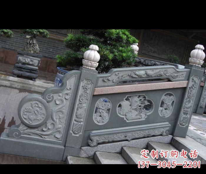大同园林景观大理石栏板雕塑 (6)