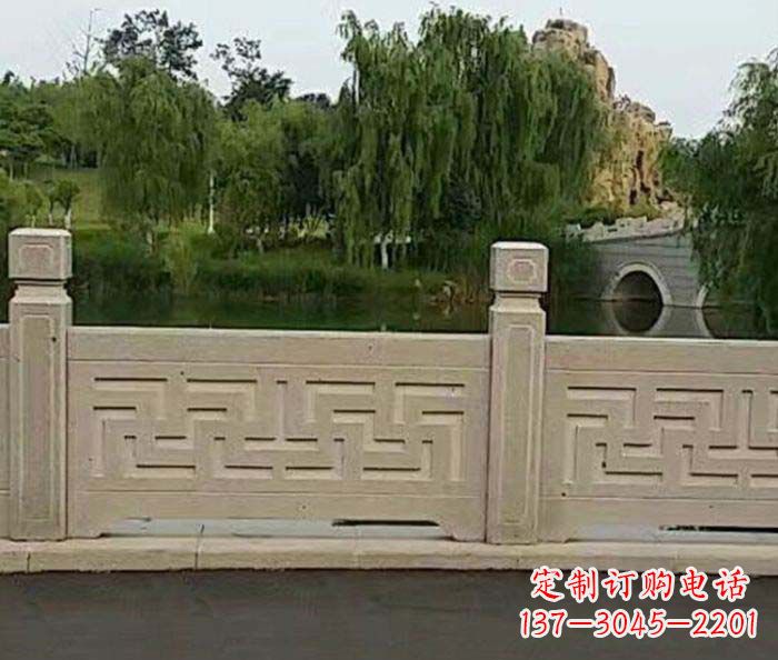 大同园林景观大理石栏板石雕 (4)