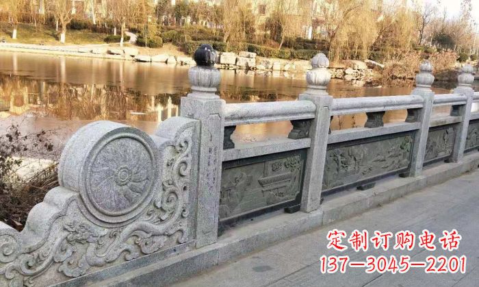 大同园林景观大理石栏板石雕 (10)