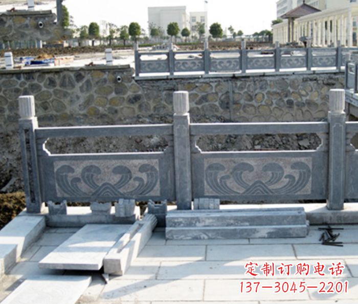 大同园林景观大理石栏板石雕 (11)