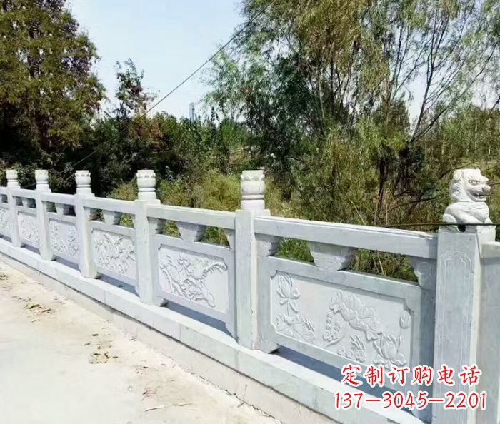 大同园林景观大理石栏板石雕_1