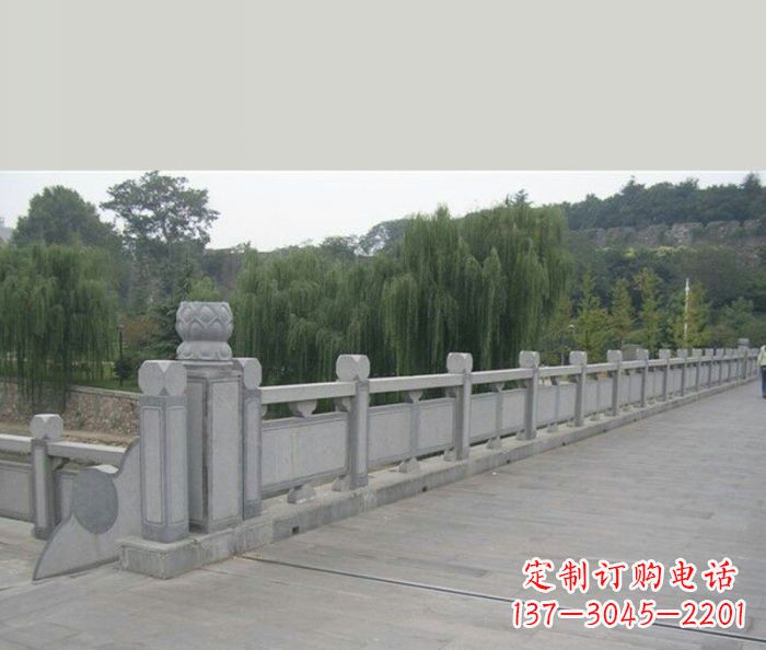 大同园林景观大理石栏杆石雕 (4)