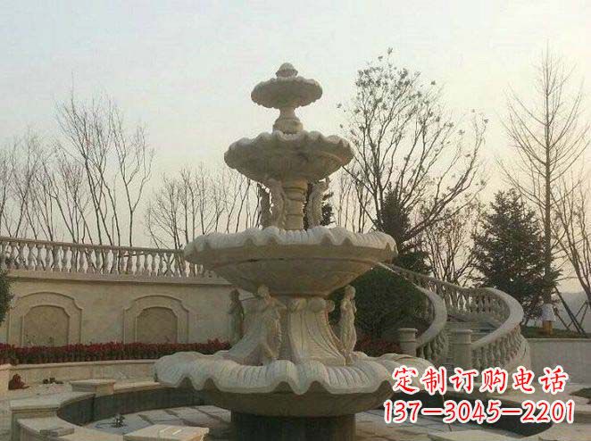 大同园林景观大型喷泉石雕 (2)