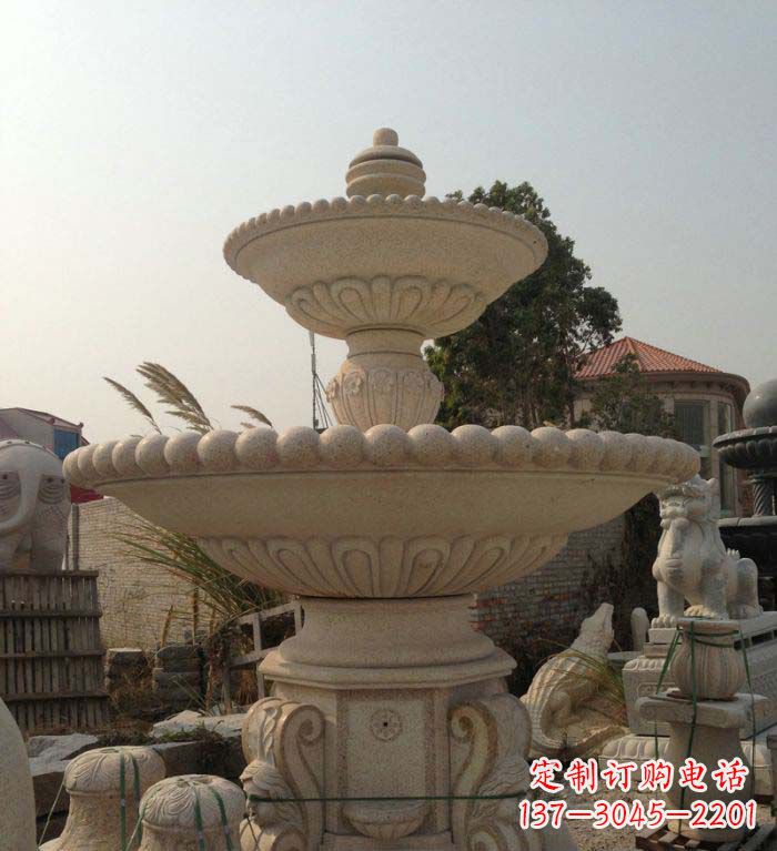 大同园林景观大型喷泉石雕