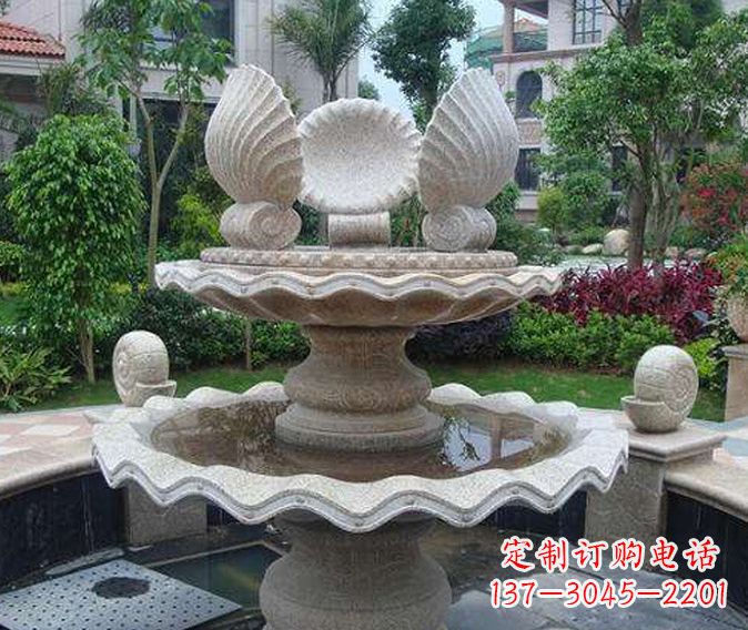 大同园林景观多层喷泉石雕