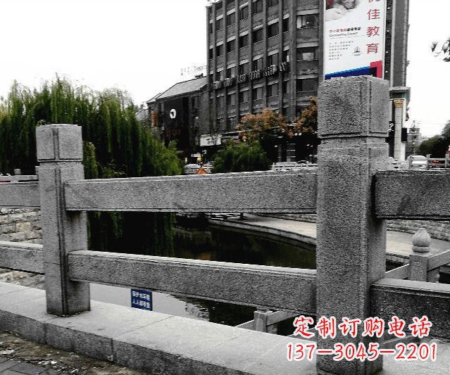 大同园林景观仿古石雕栏板 (9)