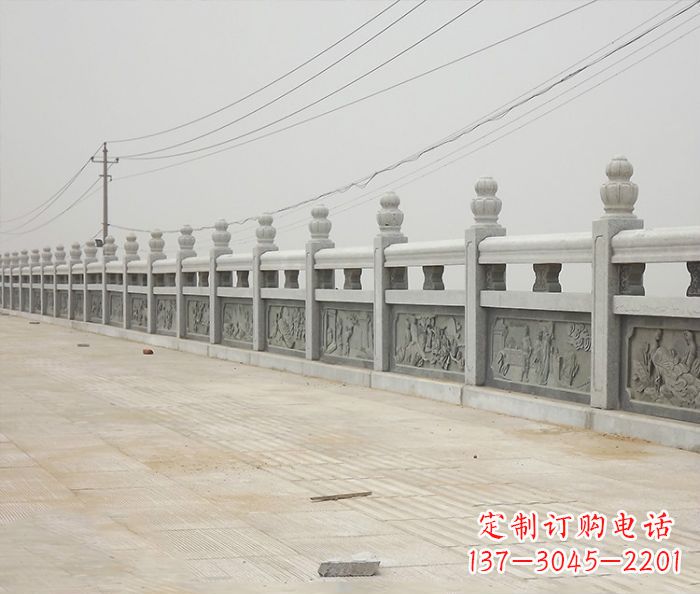大同园林景观仿古石雕栏板_2