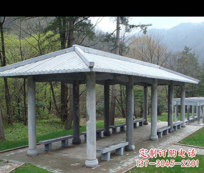 大同园林景观仿古石雕长廊