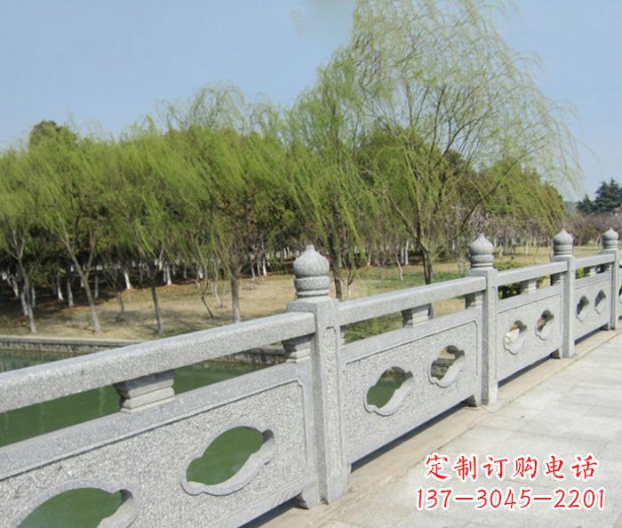 大同园林景观真山桥石雕栏板