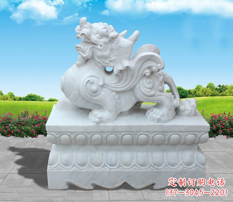 大同招财貔貅石雕