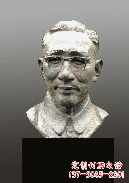 大同中国当代音乐家马可头像雕塑