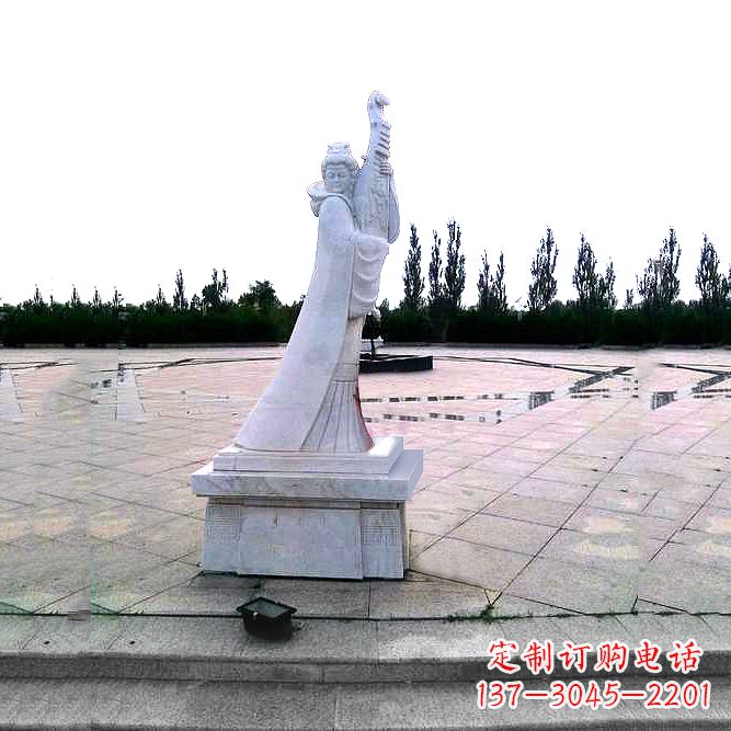 大同中国古代四大美女之王昭君广场石雕塑