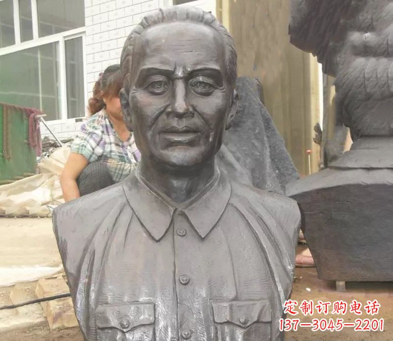 大同中国名人人物胸像铜雕