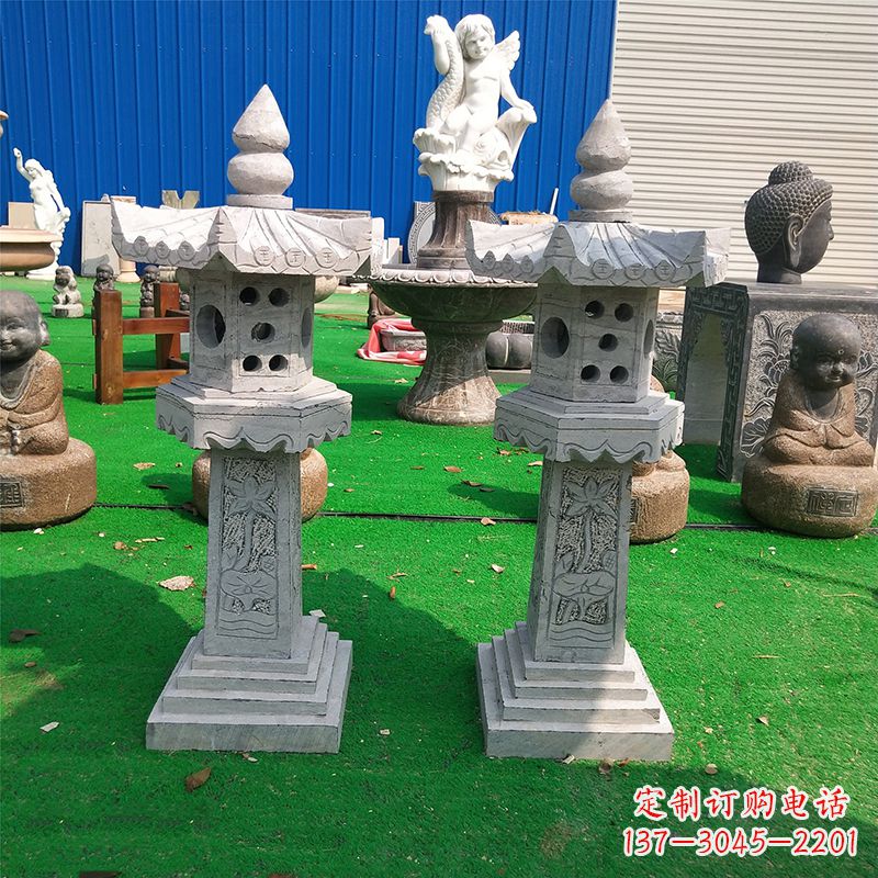 大同中式大理石灯笼