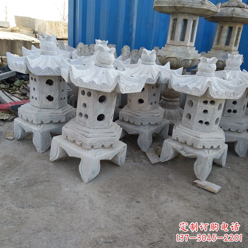 大同中式古代石灯笼