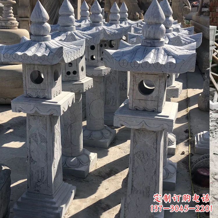 大同中式汉代石雕灯笼