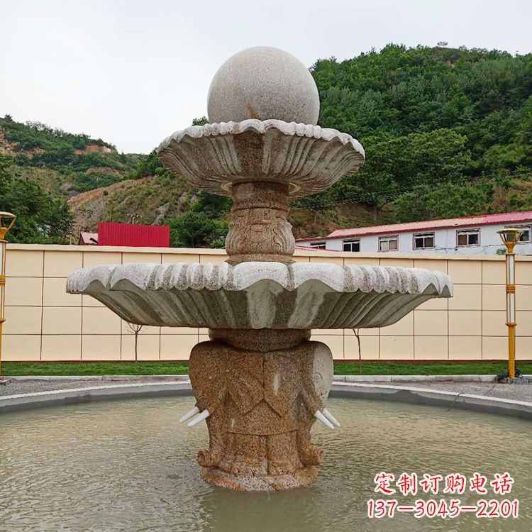 大同中式喷泉石雕