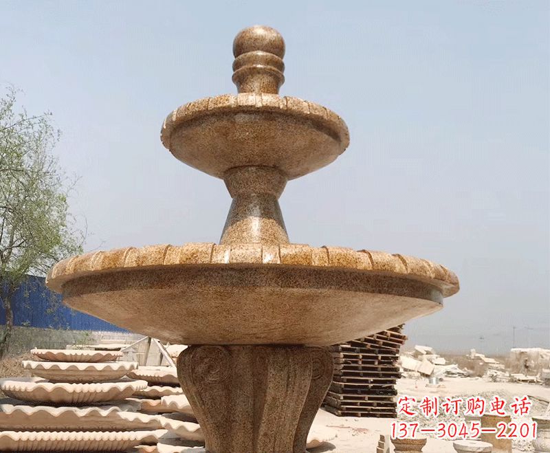 大同中式石雕喷泉