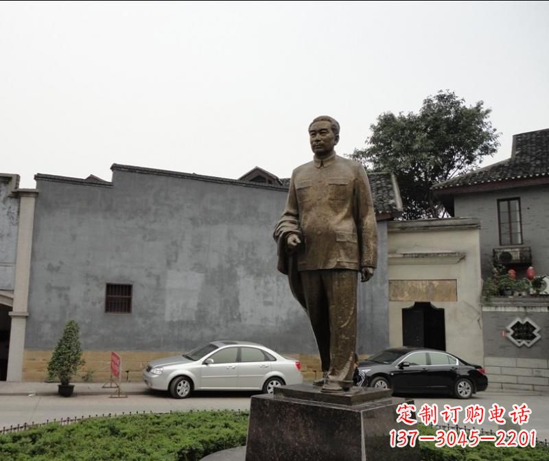 大同周恩来铜雕