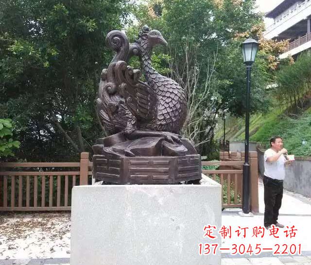 大同朱雀神兽雕塑