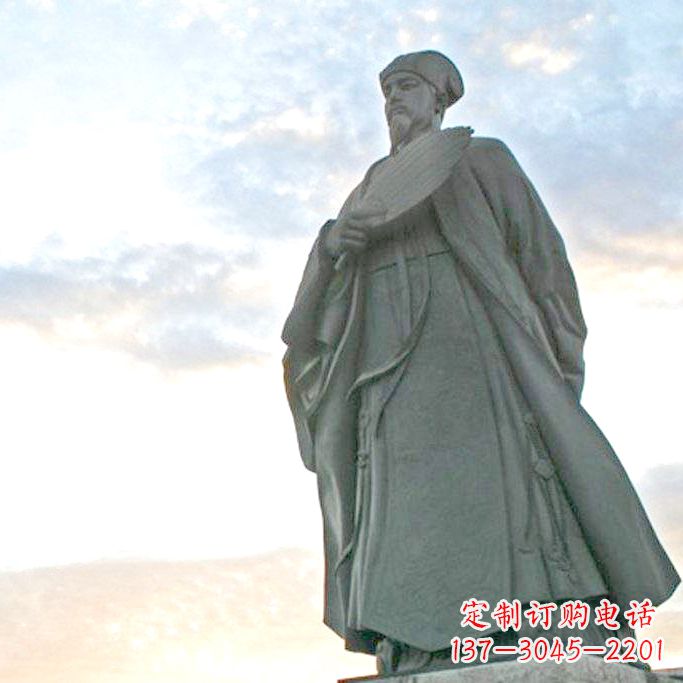 大同诸葛亮雕塑-三国著名历史人物雕像