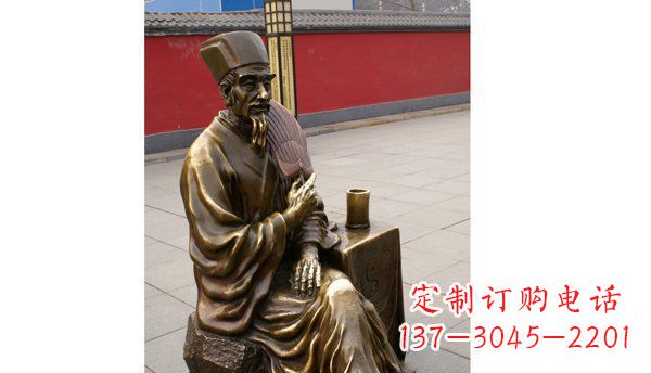 大同诸葛亮古代名人铜雕