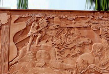 大同中国远古文化浮雕