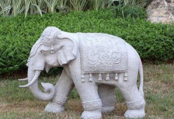 大同中式石雕大象