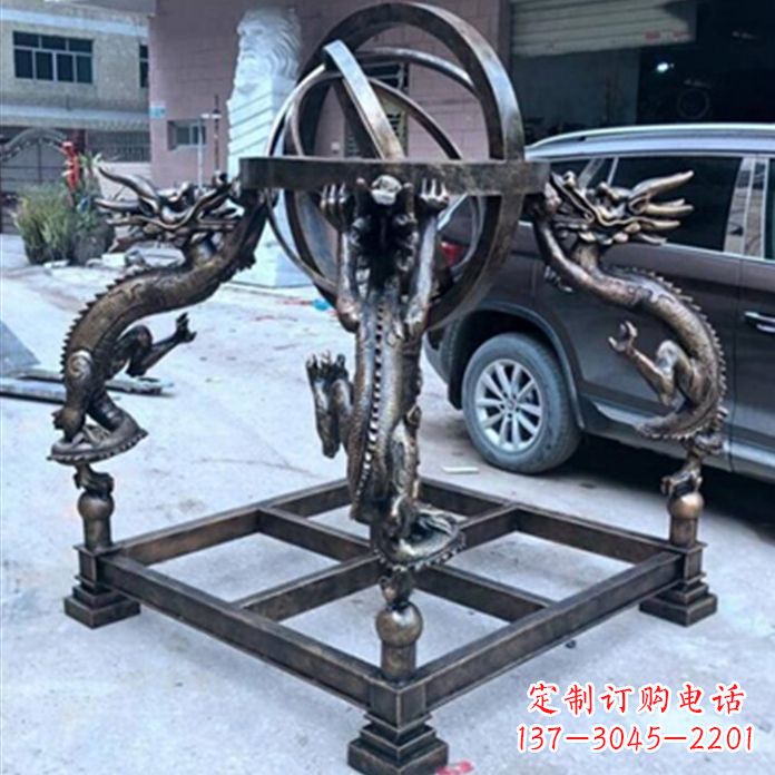 大同铸铜浑天仪景观雕塑摆件
