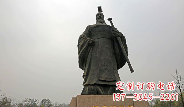 大同铸铜刘邦雕塑
