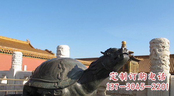 大同铸铜龙龟寺庙神兽铜雕