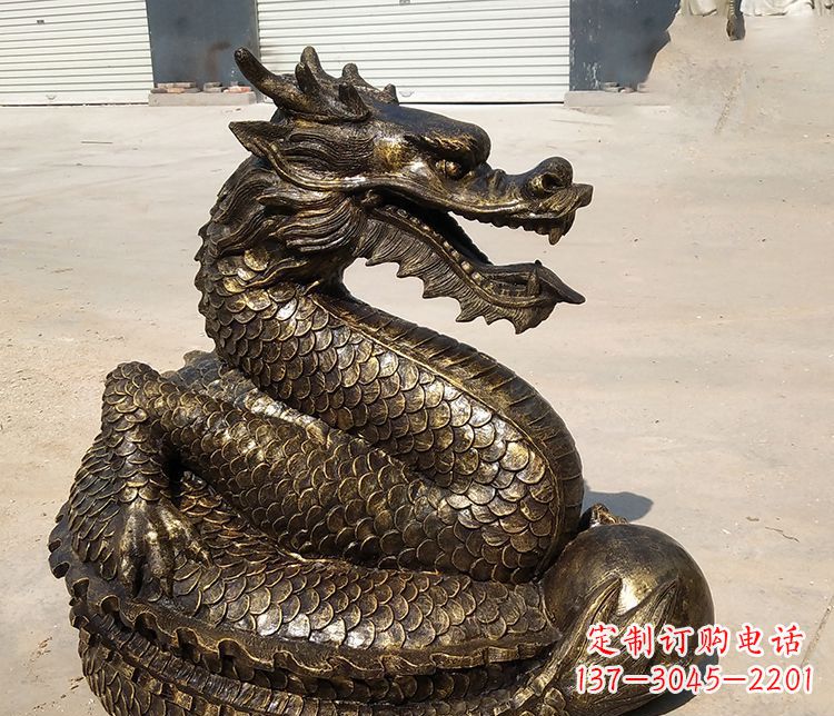 大同铸铜神龙雕塑