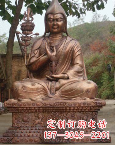 大同紫铜佛像雕塑