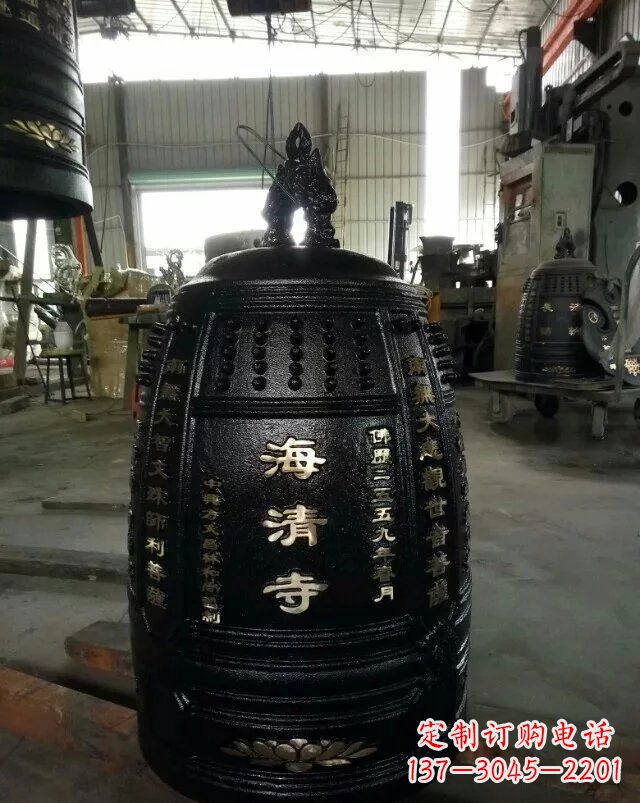 大同宗教庙宇铸铜钟