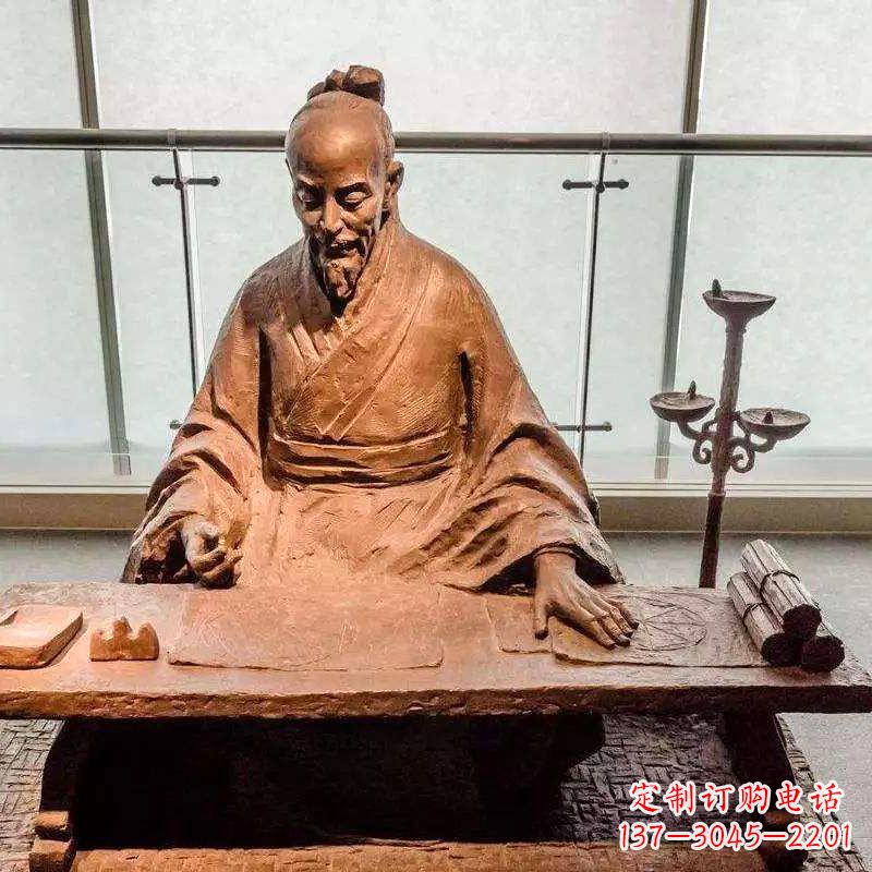 大同祖冲之圆周率情景小品雕塑-中国古代数学家著名历史人物