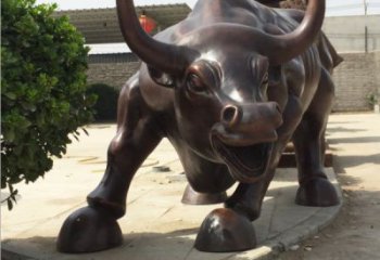 大同铸铜牛雕塑 华尔街铜牛